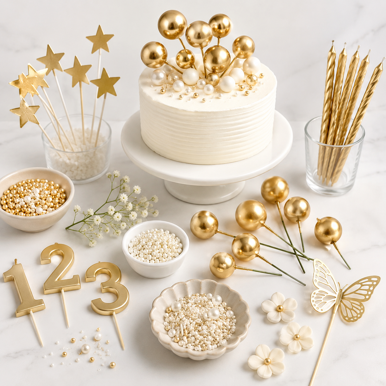 Cake Toppers & Decorations