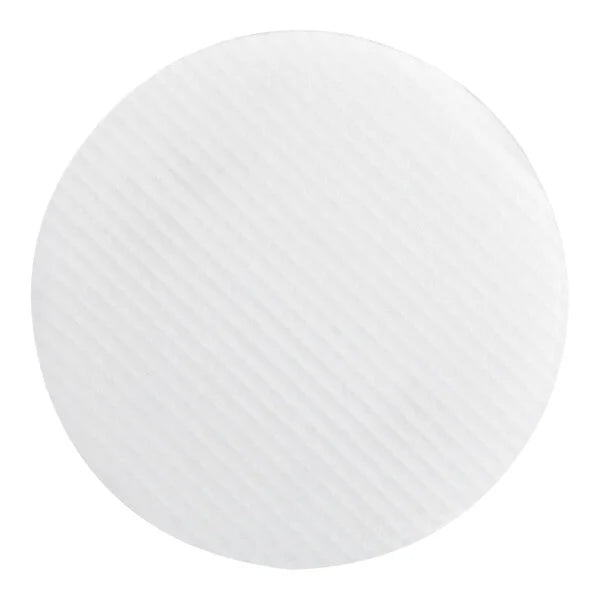 8" White Corrugated Cake Boards