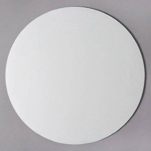 12 Inch White Corrugated Cake Board