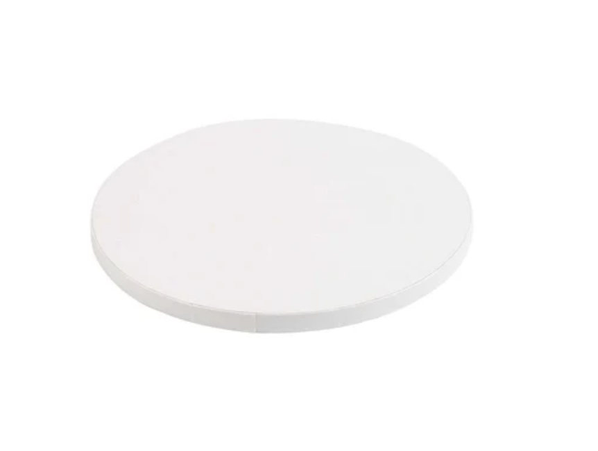 White Grease-Proof Cake Drum - 12 Inch Round