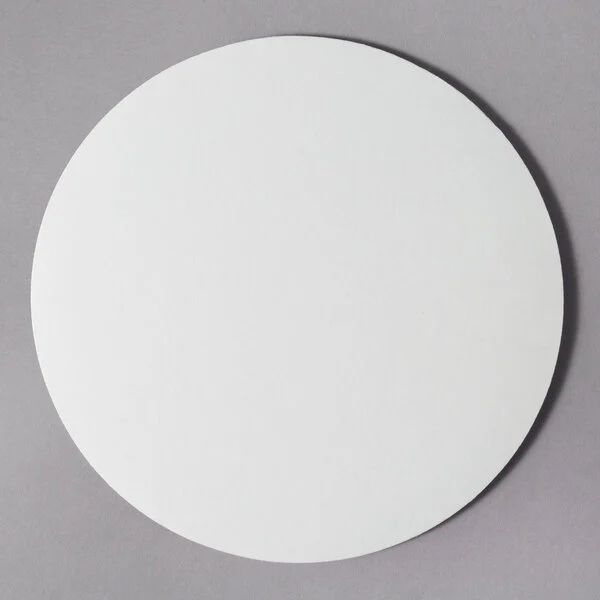 8 Inch White Corrugated Cake Board