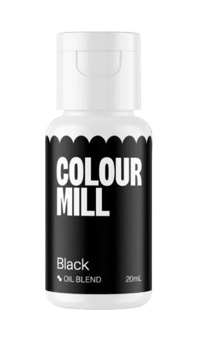 Colour Mill Black Oil Blend Food Coloring – 20 mL
