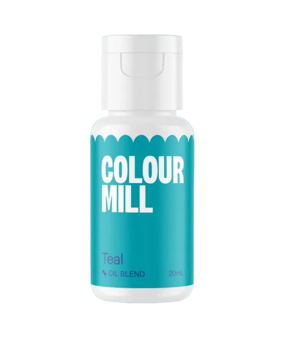 Colour Mill Teal Oil Blend Food Coloring – 20 mL