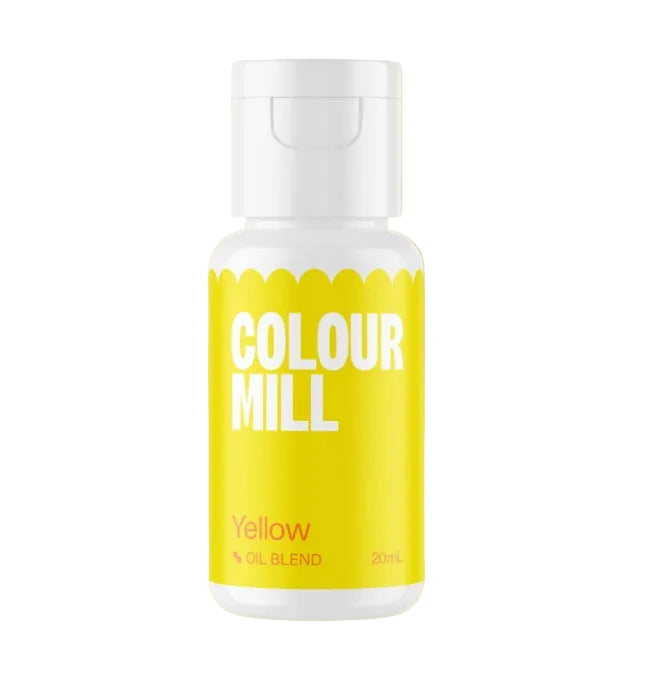 Colour Mill Yellow Oil Blend Food Coloring – 20 mL