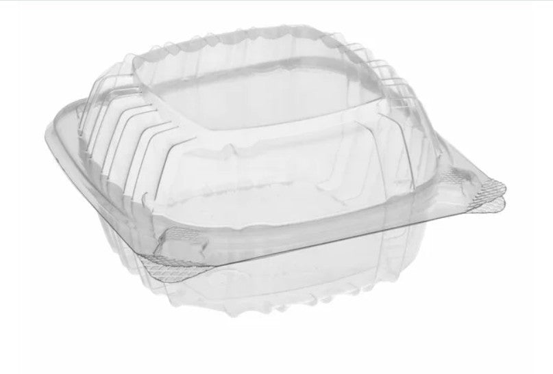 Clear Hinged Lid Container