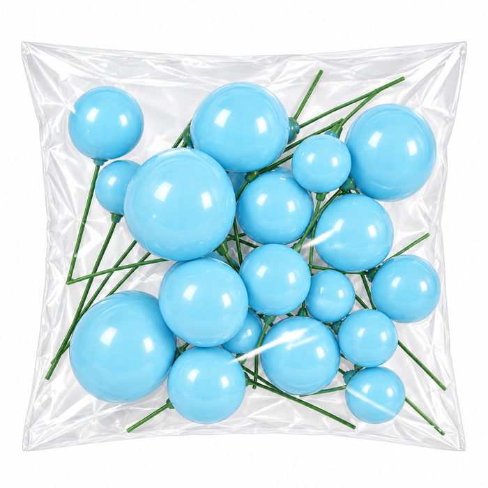 Decorative Ball Cake Picks – Assorted Sizes