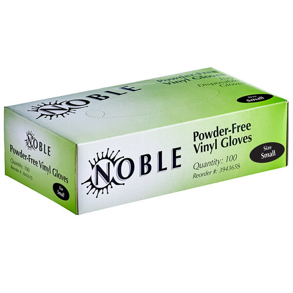 Noble Powder-Free Vinyl Gloves