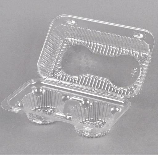2 ct Clear Hinged Cupcake/Muffin Container