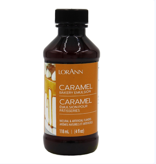 LorAnn Caramel Bakery Emulsion bottle, 4 oz
