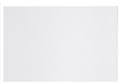 White 19 x 14 inch cake drum, 1/2 inch thick