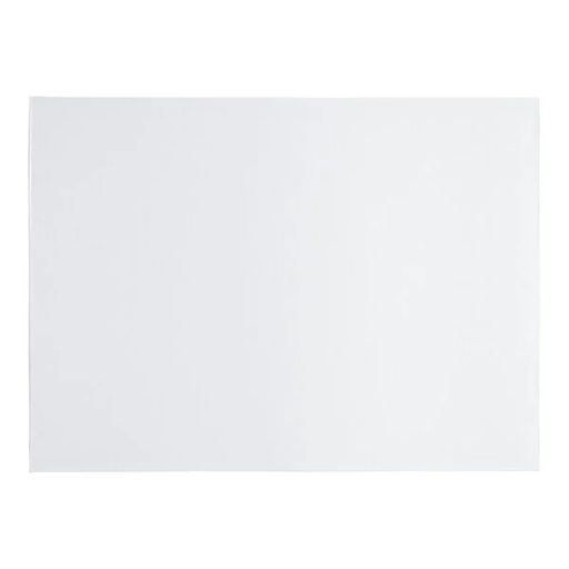 19 x 14 inch white half-sheet cake drum