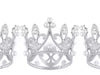 Mini Crown Cake Topper Silver